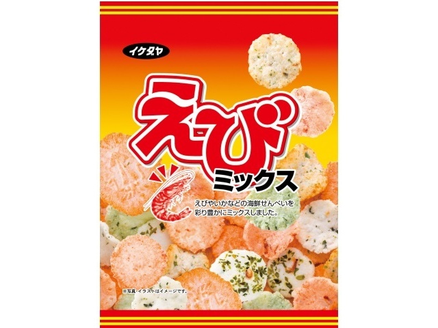 Ikedaya Confectionery Shrimp Mix 30g (Purchase 12 pieces)