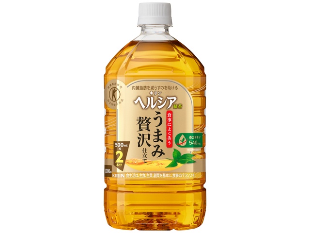 Kirin Healthia Green Tea Umami Luxury P 1000ml (Special Order Item) [Purchase 12]