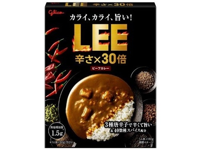 Glico Beef Curry LEE, 30x Hotter, 180g (Special Order Item) [Purchase 60]