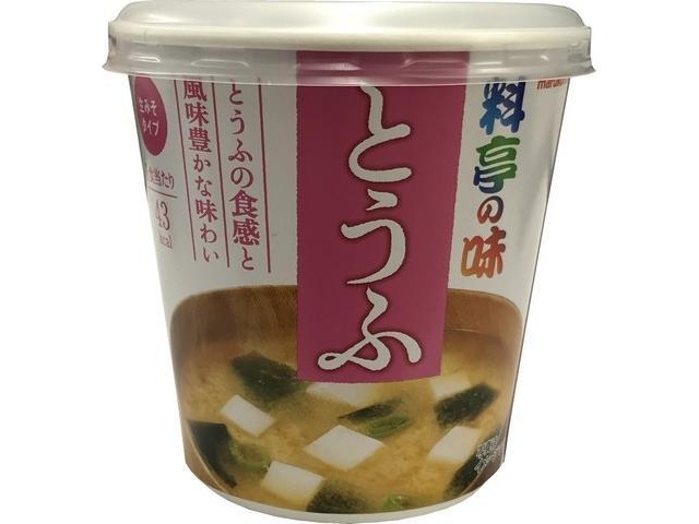 Marukome Cup Restaurant-Style Tofu (1 serving)  [Purchase 6]