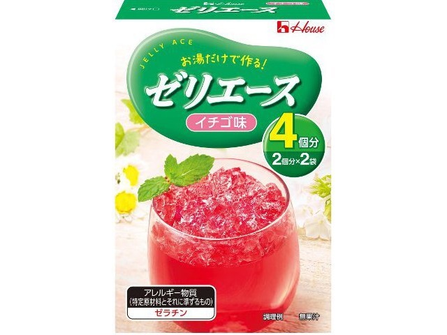 House Foods Jelly Ace Strawberry Flavor 92g (Special Order Item) [Purchase Quantity: 60]