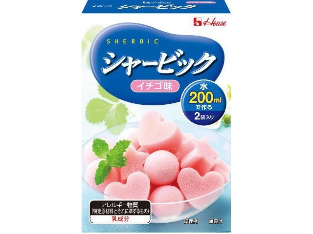 House Foods Sharbic Strawberry Flavor 86g (Special Order Item) [Purchase Quantity: 60]