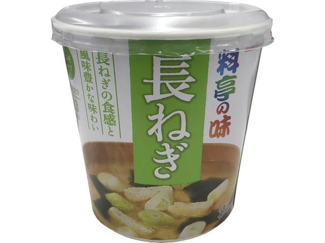 Marukome Cup Ryotei-no-Aji Long Onion (1 serving) [Purchase of 6]