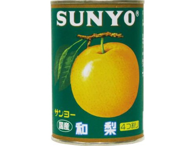 Sanyo Japanese Pears, Size 4, 425g (Special Order Item) [Purchase Quantity: 24]