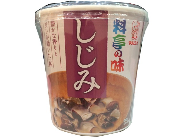 Marukome Cup Restaurant-Style Shijimi Clams (1 serving) (Purchase 6)