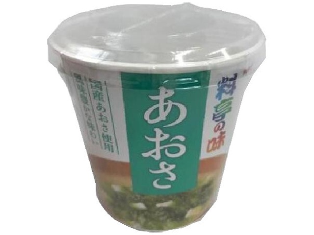 Marukome Cup Restaurant Flavor Aosa (Green Laver) - 1 serving (Purchase 6)