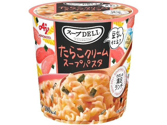 Ajinomoto Soup Deliver Cod Roe Cream Soup Pasta (Purchase of 6)