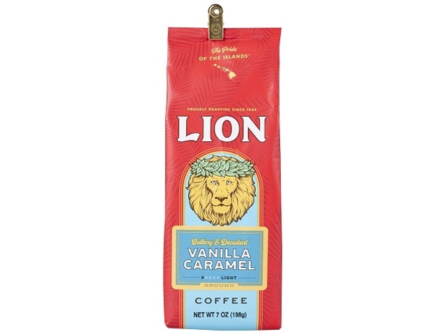 Lion Coffee Vanilla Caramel Powder, 198g (Special Order Item) [Purchase 15]