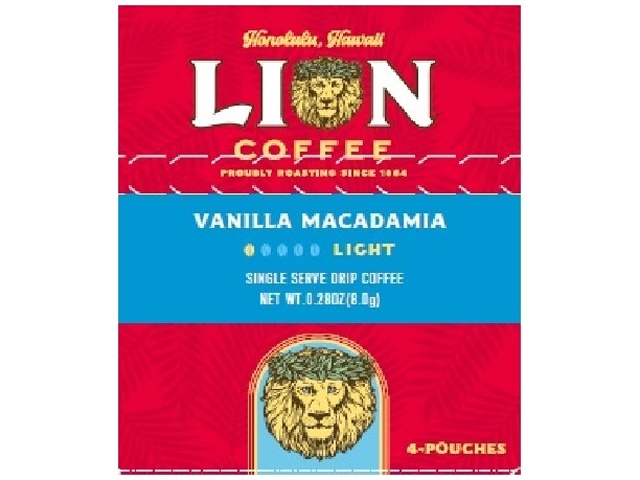 Key Lion Coffee Vanilla Macadamia 4-Pack (Special Order Item) [Purchase Quantity: 36]
