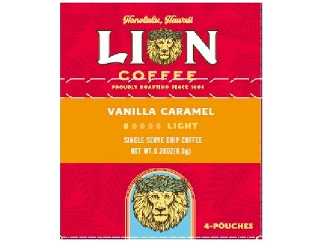 Key Lion Coffee Vanilla Caramel 4-Pack (Special Order Item) [Purchase Quantity: 36]