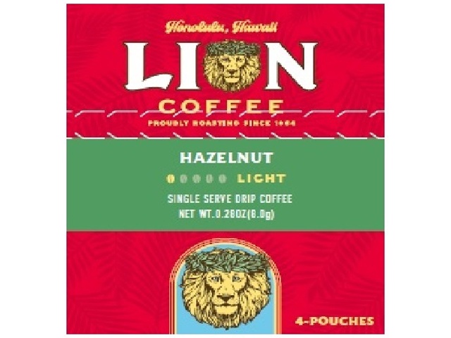 Key Lion Coffee Hazelnut 4-pack (Special Order Item) [Purchase Quantity: 36]