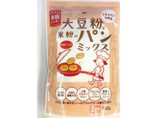 Mitake Soy and Rice Flour Bread Mix, 180g (Special Order Item) [Purchase 12]