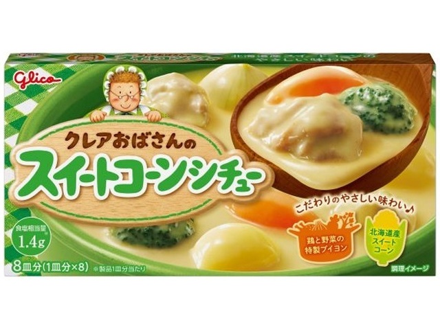 Glico Aunt Claire's S Corn Stew 140g (Purchase 10)