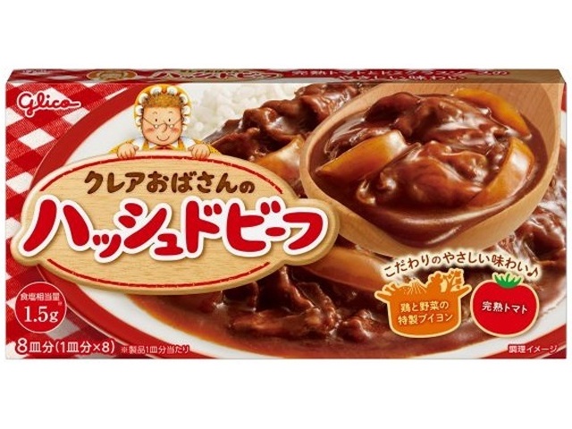Glico Aunt Claire's Hashed Beef 140g (Purchase 10)