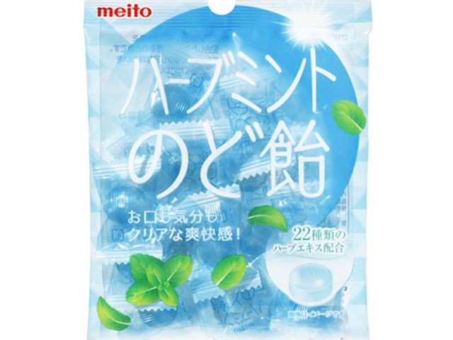 Meito Herb Mint Throat Lozenges 54g (Special Order Item) [Purchase Quantity: 60]