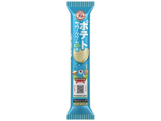 Bourbon Petit Potatoes, Sour Cream and Onion Flavor, 35g (Pack of 10)