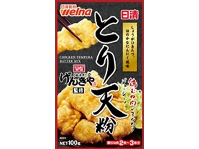 Nissin Genkiya Supervised Chicken Tempura Flour, 100g (Special Order Item) [Purchase Quantity: 48]