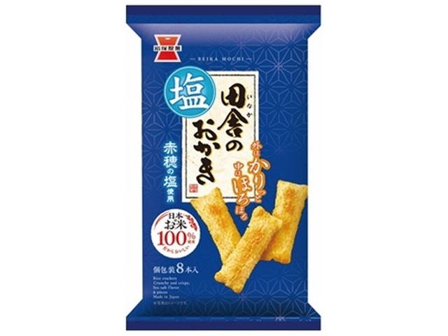 Iwatsuka Seika Country-Style Rice Crackers, Salty, 8 pieces [This Month's Special Offer] [Purchase 12 pieces]