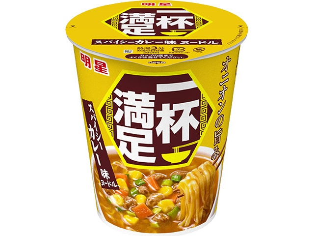 Myojo Ippai Manzoku Spicy Curry Noodles (12 pieces)