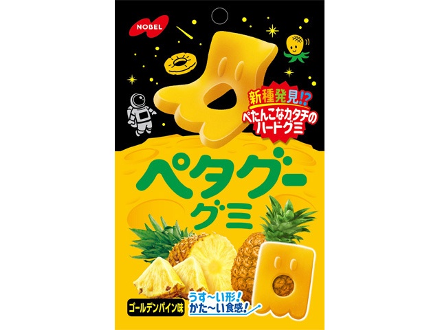 Nobel Petagu Gummy Golden Pineapple 50g (Purchase 6)