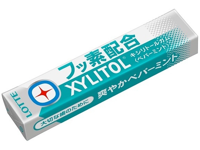 Lotte Xyligum + Fluoride Peppermint, 14 tablets (Purchase 20 pieces)