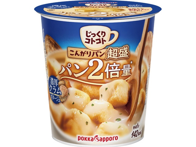 Pokka Sapporo Food Extra Rich Clam Potage with Crispy Bread (Purchase of 6)