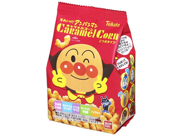 Tohato Anpanman Caramel Corn, 42g (Pack of 24)