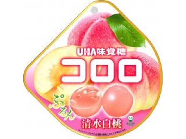Mikakuto Kororo Shimizu White Peach 40g (Special Order Item) [Purchase 6]