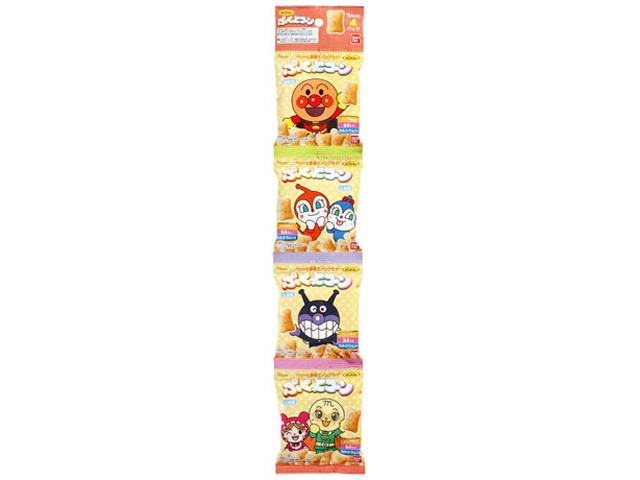 Tohato Anpanman Pukku Corn, 4-pack, 9g x 4 (Purchase Quantity: 15)