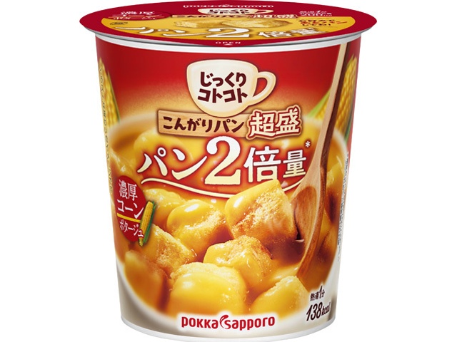 Pokka Sapporo Foods Crispy Bread, Extra Rich Corn Potage (6 pieces)