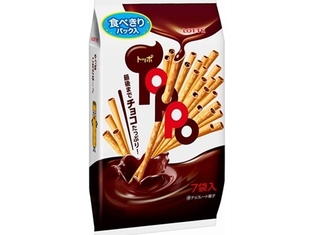 Lotte Toppo Bags, 7 bags (Purchase quantity: 18 bags)