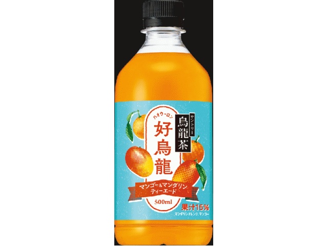Suntory Oolong Mango & Mandarin P500 [This Month's Special Drink] [Purchase 24 Bottles]