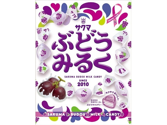 Sakuma Grape Milk 40g (Purchase 10)