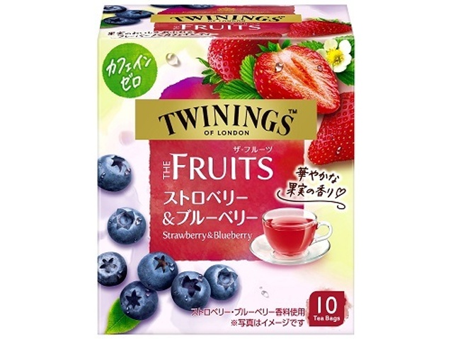 Twinings Strawberry & Blueberry 10-pack (Special Order Item) [Purchase Quantity: 24]