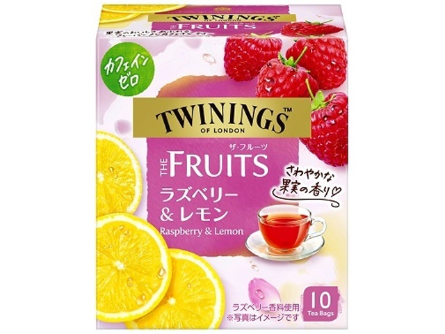 Twinings The Fruits Raspberry & Lemon 10-pack (Special Order Item) [Purchase Quantity: 24]