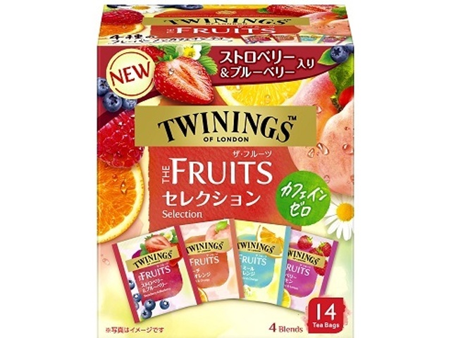 Twinings The Fruit Selection 14-pack (Special Order Item) [Purchase Quantity: 24]