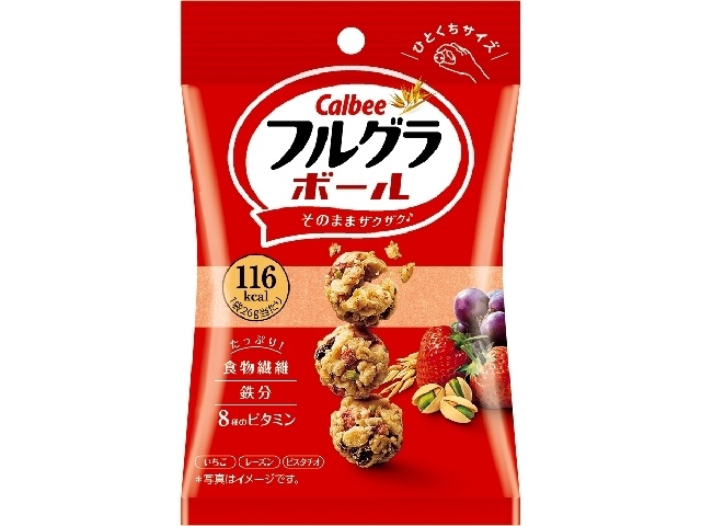 Calbee Frugra Balls 26g (Purchase 16)