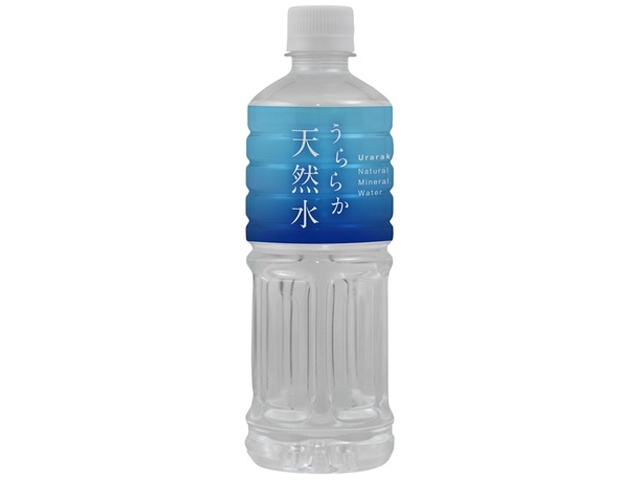 Kobe Foreign Settlement Urara Natural Water P 550ml [Purchase quantity: 24]