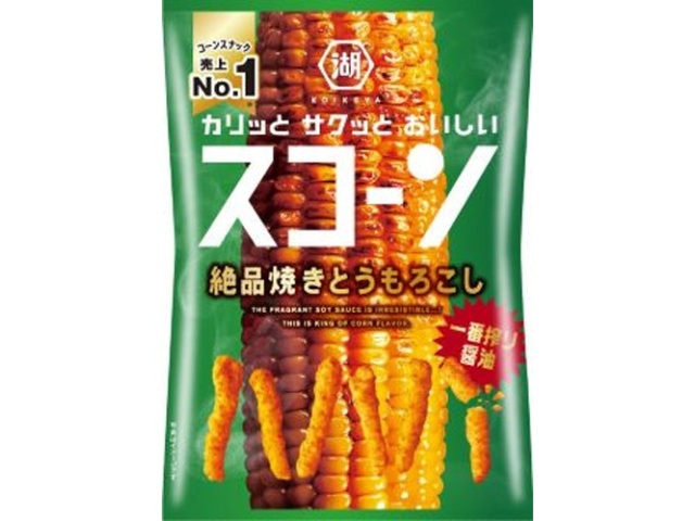 Koikeya Scones, Exquisite Grilled Corn, 73g (Purchase 12)