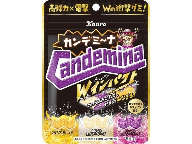 Kanro Kandemina Gummy Double Impact 72g (Purchase 6)