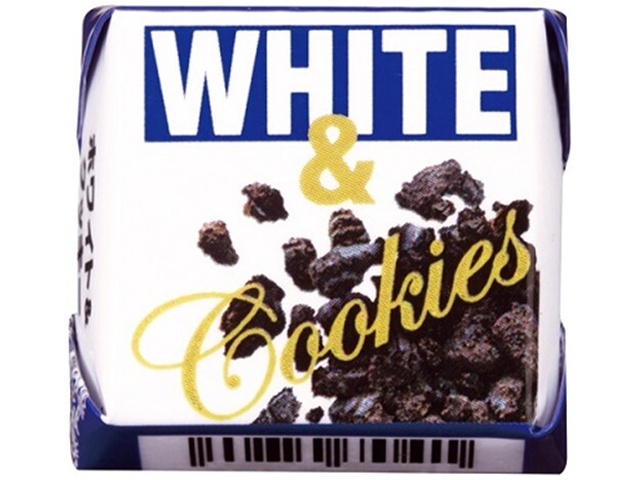 Tirol Chocolate White & Cookie 1 piece [Purchase quantity: 30 pieces]