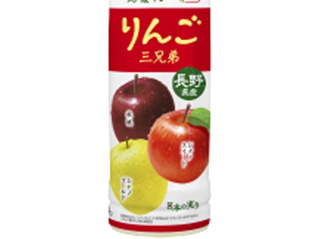 Ito En Nippon Ale: Three Brothers Apples from Nagano Prefecture, 400g (Special Order Item) [Purchase Quantity: 24]