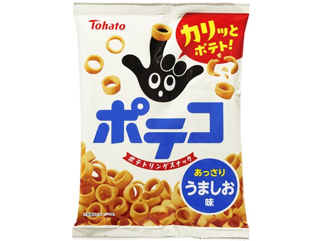 Tohato Poteco Umami Salt Flavor 67g (Pack of 12)