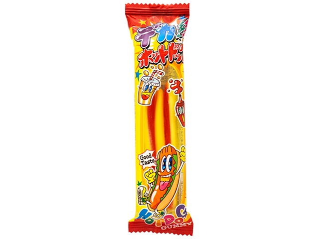Yaokin Big Hot Dog Gummy (24 pieces)