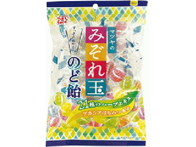 Matsuya Mizore Ball Throat Lozenges, 144g (Purchase 10 Lozenges)