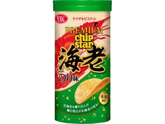 YBC Premium Chip Star Shrimp Nori Flavor 45g (8 pieces)