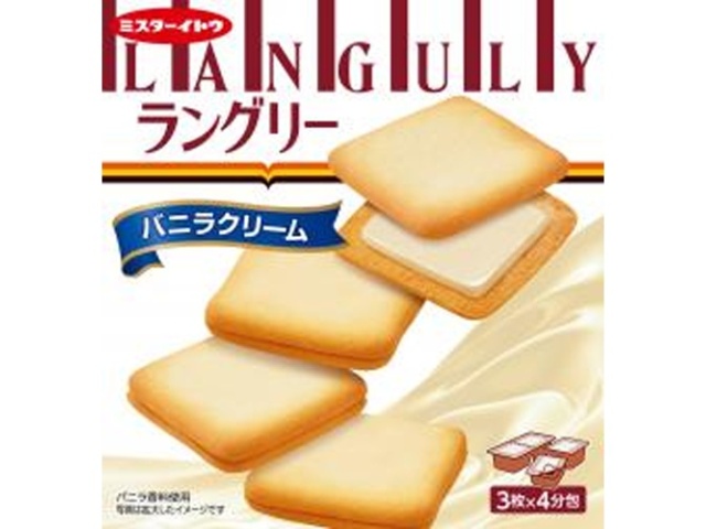 Ito Seika Langley Vanilla Cream 12 pieces  [Purchase 6 pieces]