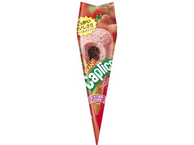 Glico Giant Caprico Strawberry (1 stick)  [Purchase 10]