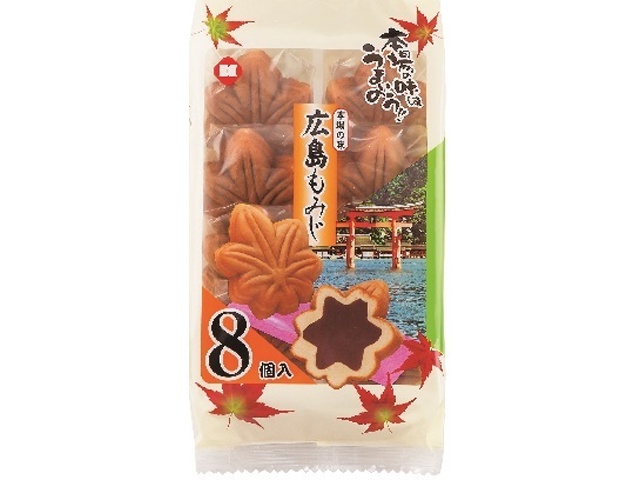 Kotobuki Hiroshima Momiji (Patterned Bag) 8 pieces (Special Order Item) [Purchase Quantity: 8]