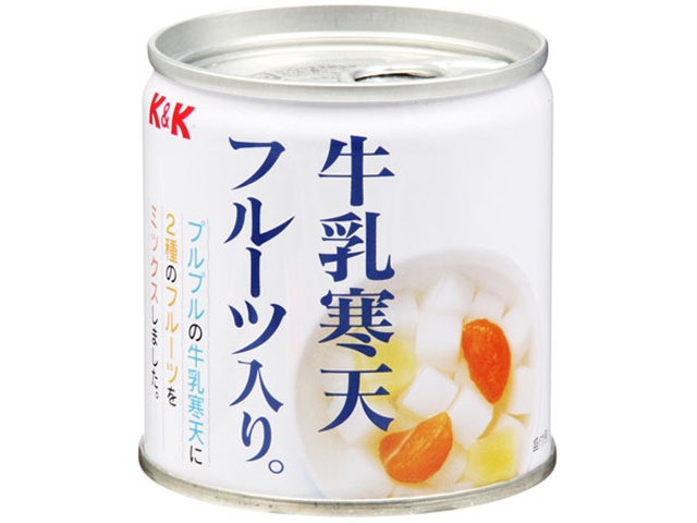 K&K Milk Agar with Fruit, 195g (Special Order Item) [Purchase Quantity: 24]